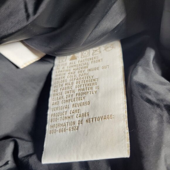 Tommy Hilfiger Women's Down & Feather Logo Black Puffer Vest Size Large - Picture 11 of 12